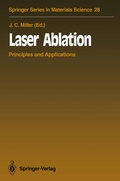 Cover: Laser Ablation - Springer