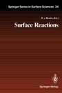 Cover: Surface Reactions - Springer
