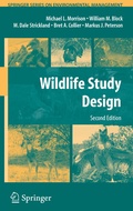 Cover: Wildlife Study Design - Springer