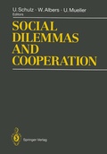 Cover: Social Dilemmas and Cooperation - Springer