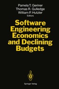Cover: Software Engineering Economics and Declining Budgets - Springer