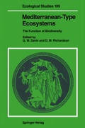 Cover: Mediterranean-Type Ecosystems - Springer