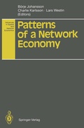 Cover: Patterns of a Network Economy - Springer