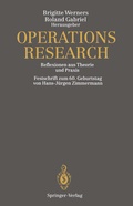 Cover: Operations Research - Springer