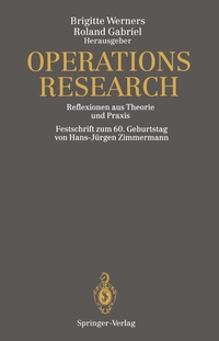 Enlarge image Cover: Operations Research - Springer