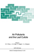 Cover: Air Pollutants and the Leaf Cuticle - Springer