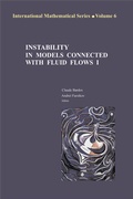 Cover: Instability in Models Connected with Fluid Flows - Springer