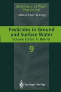 Cover: Pesticides in Ground and Surface Water - Springer