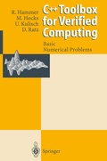 Cover: C++ Toolbox for Verified Computing I - Springer
