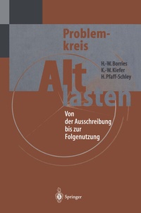 Abbildung von: Problemkreis Altlasten - Springer