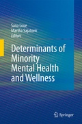 Cover: Determinants of Minority Mental Health and Wellness - Springer
