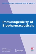Cover: Immunogenicity of Biopharmaceuticals - Springer