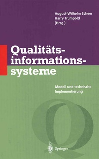 Enlarge image Cover: Qualitätsinformationssysteme - Springer