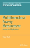 Cover: Multidimensional Poverty Measurement - Springer