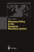 Cover: Monetary Policy in the European Monetary System - Springer