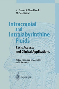 Enlarge image Cover: Intracranial and Intralabyrinthine Fluids - Springer