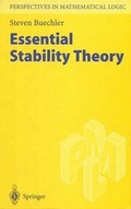 Cover: Essential Stability Theory - Springer