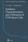 Cover: Isolation, Characterization and Utilization of CNS Stem Cells - Springer
