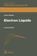 Cover: Electron Liquids - Springer