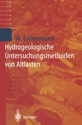 Cover: Hydrogeologische Untersuchungsmethoden von Altlasten - Springer