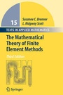 Cover: The Mathematical Theory of Finite Element Methods - Springer