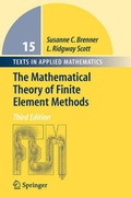 Cover: The Mathematical Theory of Finite Element Methods - Springer