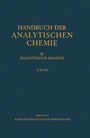 Cover: Elemente der Sechsten Nebengruppe Uran - Springer