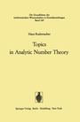 Cover: Topics in Analytic Number Theory - Springer
