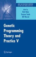 Cover: Genetic Programming Theory and Practice V - Springer
