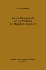Cover: Integral Geometry and Inverse Problems for Hyperbolic Equations - Springer