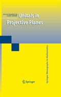 Cover: Unitals in Projective Planes - Springer