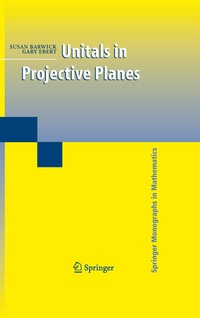 Enlarge image Cover: Unitals in Projective Planes - Springer