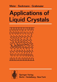 Enlarge image Cover: Applications of Liquid Crystals - Springer