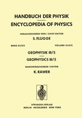 Cover: Geophysik III / Geophysics III - Springer