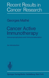 Enlarge image Cover: Cancer Active Immunotherapy - Springer