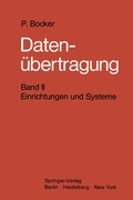 Cover: Daten&uuml;bertragung. Nachrichtentechnik in Datenfernverarbeitungssystemen - Springer