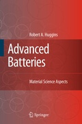 Cover: Advanced Batteries - Springer