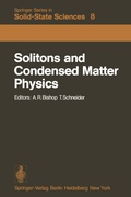 Cover: Solitons and Condensed Matter Physics - Springer