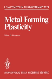 Enlarge image Cover: Metal Forming Plasticity - Springer