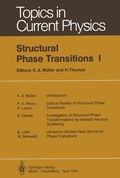 Cover: Structural Phase Transitions I - Springer