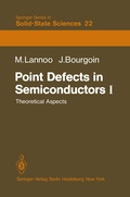 Cover: Point Defects in Semiconductors I - Springer