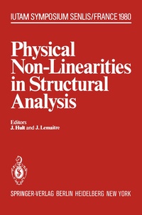 Enlarge image Cover: Physical Non-Linearities in Structural Analysis - Springer
