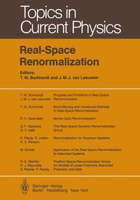 Enlarge image Cover: Real-Space Renormalization - Springer