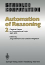 Cover: Automation of Reasoning - Springer