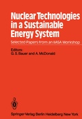 Cover: Nuclear Technologies in a Sustainable Energy System - Springer