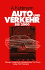 Cover: Auto und Verkehr bis 2000 - Springer
