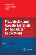 Cover: Piezoelectric and Acoustic Materials for Transducer Applications - Springer