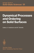 Cover: Dynamical Processes and Ordering on Solid Surfaces - Springer