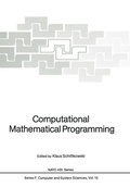 Cover: Computational Mathematical Programming - Springer
