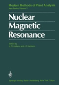 Cover: Nuclear Magnetic Resonance - Springer